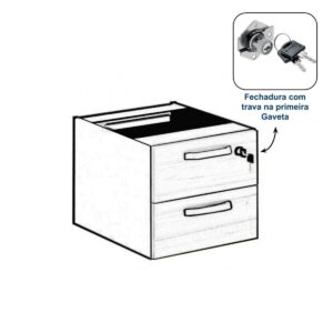Mesa de Escritório com Gavetas 1,20x0,60m - WORKSTART - NOGAL SEVILHA/PRETO - 21471 22 Mesa de Escritório com Gavetas 1,20x0,60m - WORKSTART - NOGAL SEVILHA/PRETO - 21471 8425125538 Gaveta PB Teste Mesa de Escritório com Gavetas 1,20x0,60m - WORKSTART - NOGAL SEVILHA/PRETO - 21471