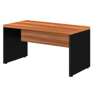 Mesa de Escritório 1,20x0,60m -S/ Gavetas NOGAL SEVILHA/PRETO - 21469